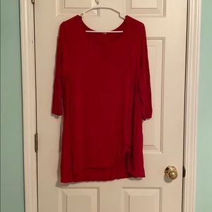 Red Long T-shirt